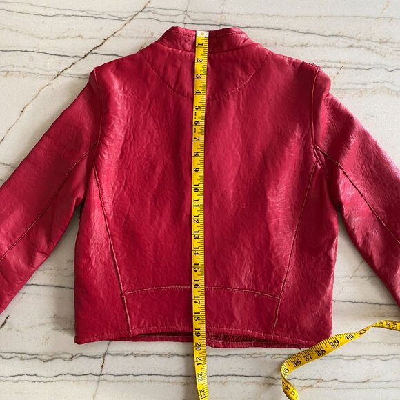 Maje Bonnie Leather Moto Jacket - Picture 11 of 12